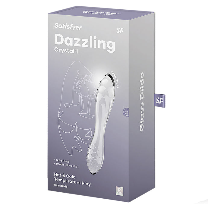 Satisfyer Dazzling Crystal Glass Dildo... 4045658