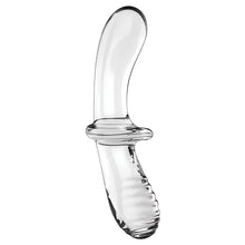 Load image into Gallery viewer, Satisfyer Double Crystal Glass Dildo-Clear