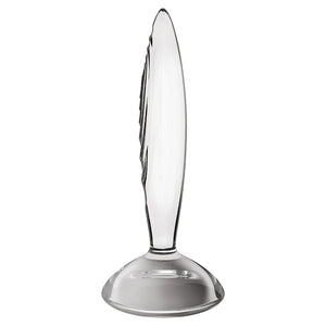 Satisfyer Sparkling Crystal Glass Dildo-Clear
