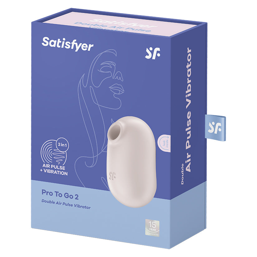 Satisfyer Pro To Go 2-Beige 4058283