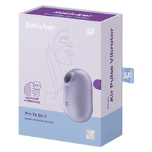 Load image into Gallery viewer, Satisfyer Pro To Go 2-Violet 4058306