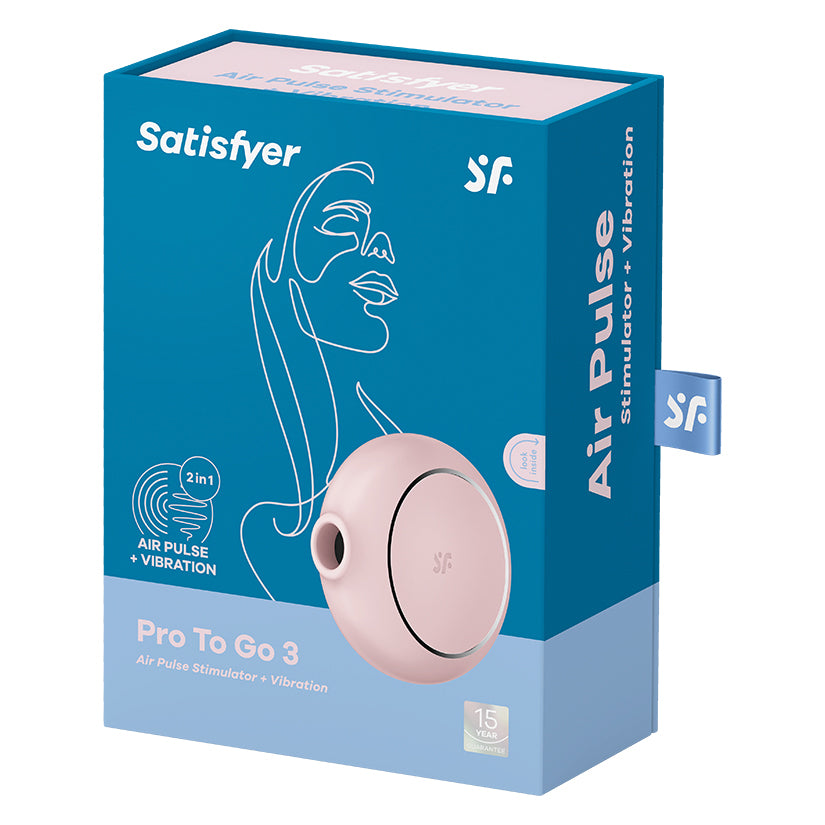Satisfyer Pro To Go 3-Rose 4058337