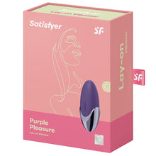 Load image into Gallery viewer, Satisfyer Purple Pleasure Lay-on Vibra... J2018-35