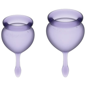 Satisfyer Feel Good Menstrual Cup-Lilla