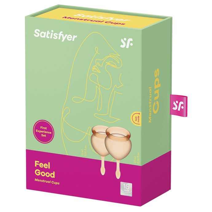 Satisfyer Feel Good Menstrual Cup-Oran... J1763-7