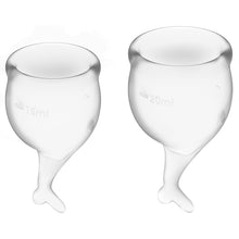Load image into Gallery viewer, Satisfyer Feel Secure Menstrual Cup-Transparent