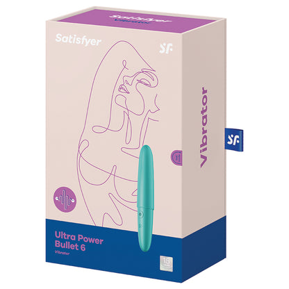 Satisfyer Ultra Power Bullet 6-Turquoi... J2018-158-2