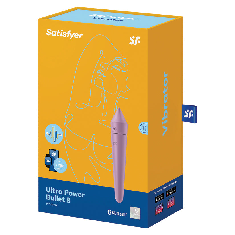 Satisfyer Ultra Power Bullet 8-Lilac J2018-162-2