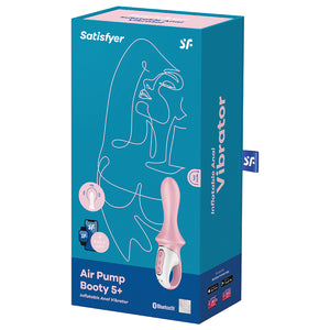 Satisfyer Air Pump Booty 5+-Red J2018-265