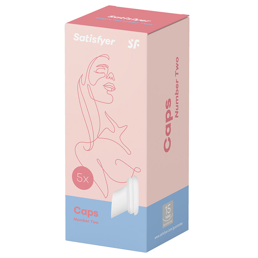 Satisfyer Number Two Climax Tips-White J2018-7N-C