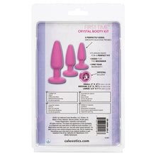 Load image into Gallery viewer, First Time Crystal Booty Kit-Pink