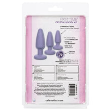 Load image into Gallery viewer, First Time Crystal Booty Kit-Purple