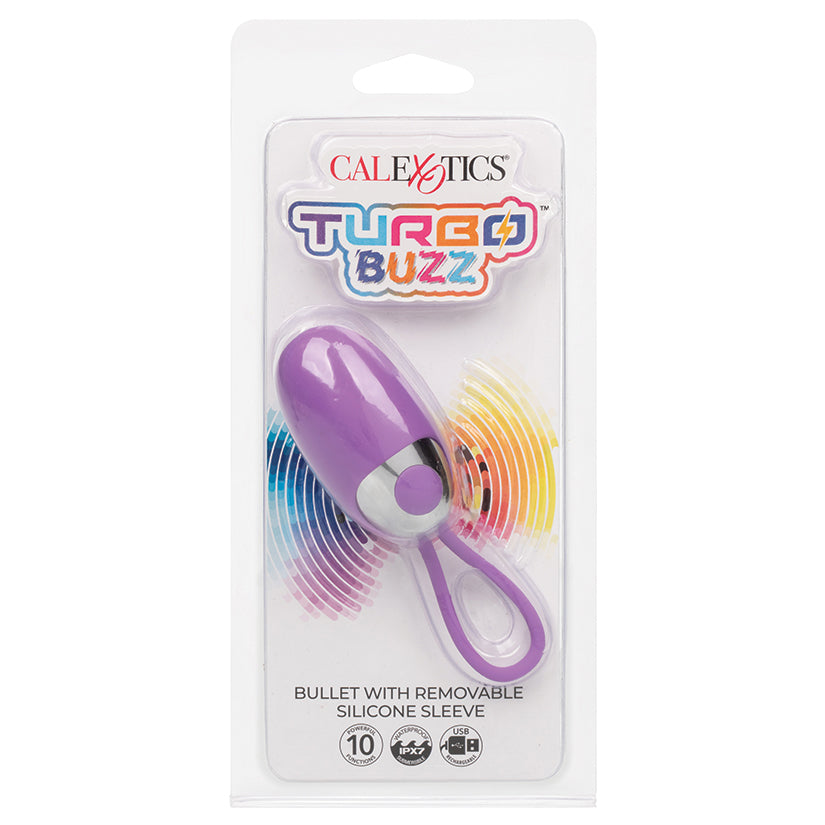 Turbo Buzz Bullet with Removable Silic... SE-0043-07-2