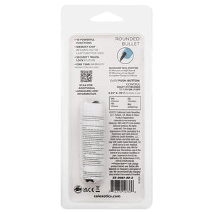 Turbo Buzz Rounded Bullet-Blue