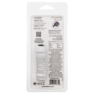 Turbo Buzz Rounded Bullet-Purple