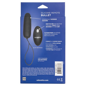 Remote Silicone Bullet-Black