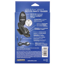 Load image into Gallery viewer, Remote Lock-N-Play Rechargeable Petite Panty Teaser 3.75