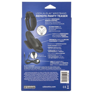 Remote Lock-N-Play Wristband Panty Teaser 3.75
