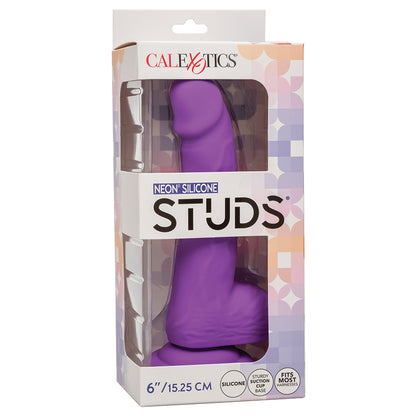 Neon Silicone Studs-Purple 6" SE-0252-03-3