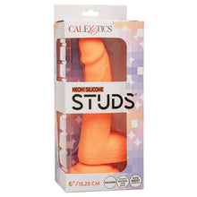 Load image into Gallery viewer, Neon Silicone Studs-Orange 6" SE-0252-04-3