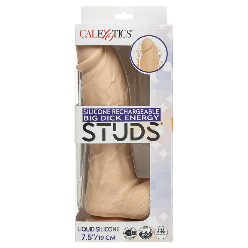 Silicone Rechargeable Big Dick Energy Studs-Ivory