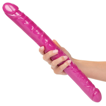 Size Queen Double Dildo-Pink 17