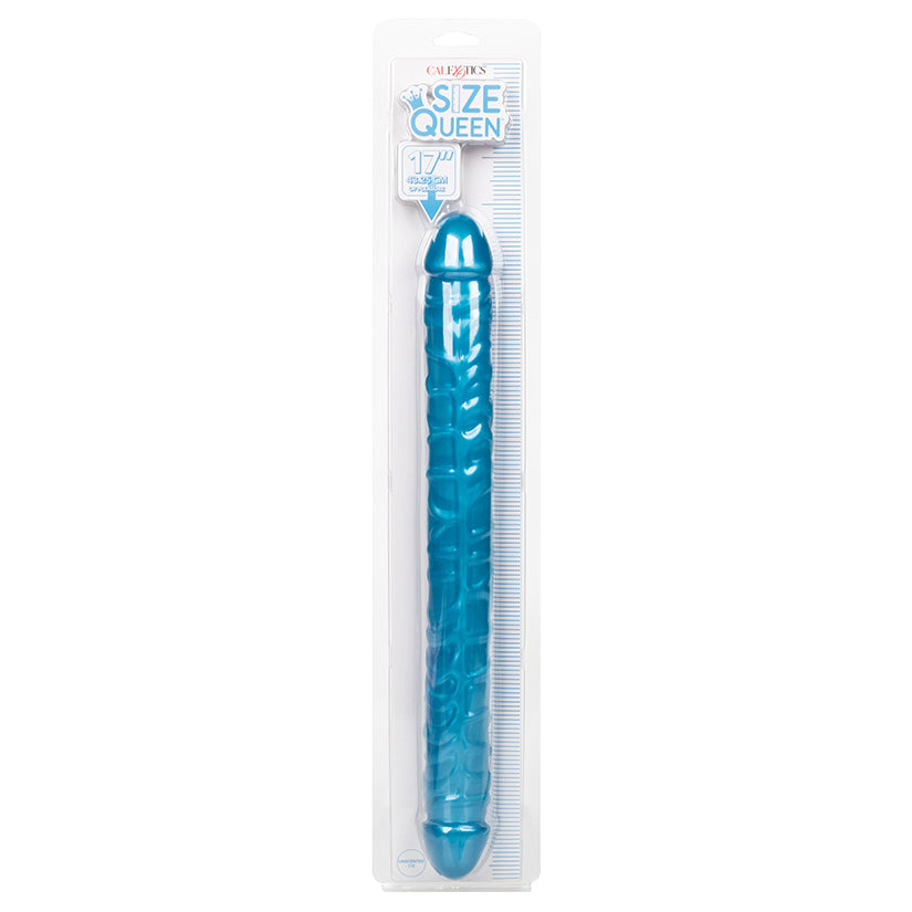 Size Queen Double Dildo-Blue 17" SE-0267-10-2