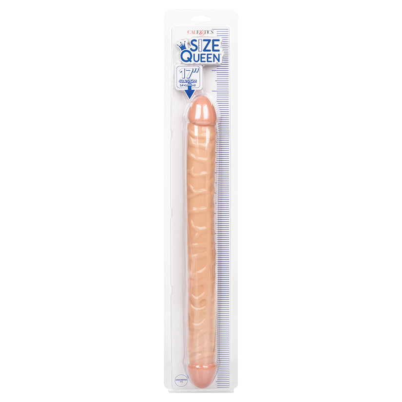 Size Queen Double Dildo-Ivory 17" SE-0267-15-2
