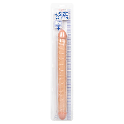 Size Queen Double Dildo-Ivory 17" SE-0267-15-2