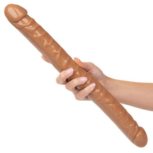 Load image into Gallery viewer, Size Queen Double Dildo-Brown 17