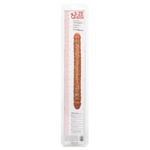 Size Queen Double Dildo-Brown 17