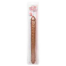 Load image into Gallery viewer, Size Queen Double Dildo-Brown 17&quot; SE-0267-20-2