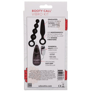 Booty Call Booty Vibro Kit-Black