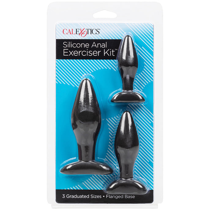 Silicone Anal Exerciser Kit-Black SE-0410-05-2