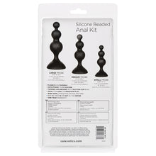 Load image into Gallery viewer, Silicone Beaded Anal Kit