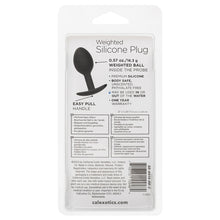 Load image into Gallery viewer, Weighted Silicone Plug