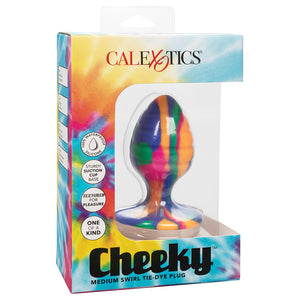 Cheeky Medium Swirl Tie-Dye Plug SE-0439-10-3