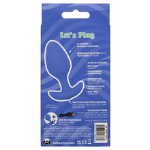 Load image into Gallery viewer, Cheeky Vibrating Glow-In-The-Dark Large Butt Plug