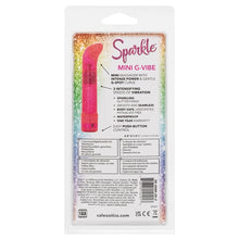 Load image into Gallery viewer, Sparkle Mini G-Vibe-Pink