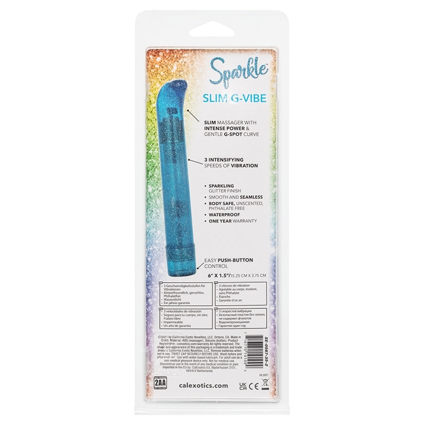 Sparkle Slim G-Vibe-Blue