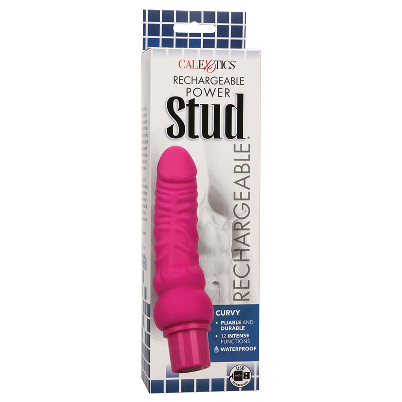 Rechargeable Power Stud Curve-Pink SE-0842-15-3