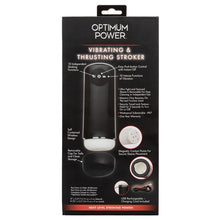 Load image into Gallery viewer, Optimum Power Vibrating &amp; Thruster Stroker