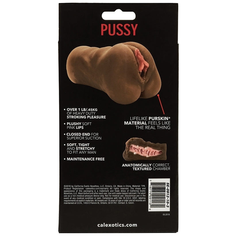 Stroke It Pussy-Brown