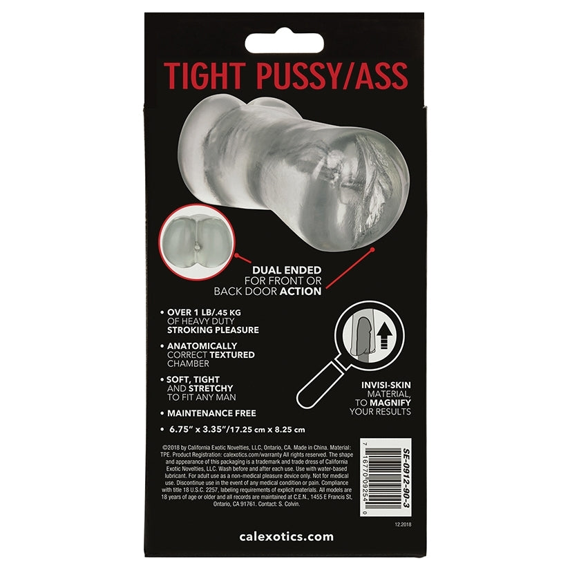Stroke It Tight Pussy and Ass-Clear