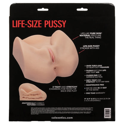 Stroke It Life Size Pussy-Ivory