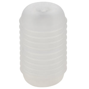Pop Sock Ribbed-Clear