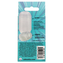 Load image into Gallery viewer, Pop Sock Ribbed-Clear