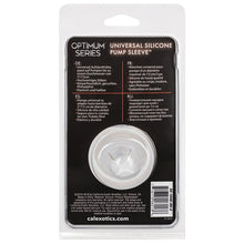 Load image into Gallery viewer, Optimum Series Universal Silicone Pump Sleeve-Clear