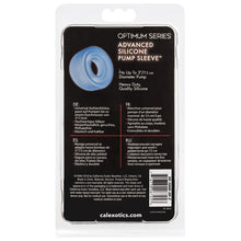 Load image into Gallery viewer, Optimum Series Advanced Silicone Pump Sleeve-Blue