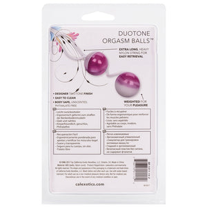 Duotone Orgasm Balls-Purple/White